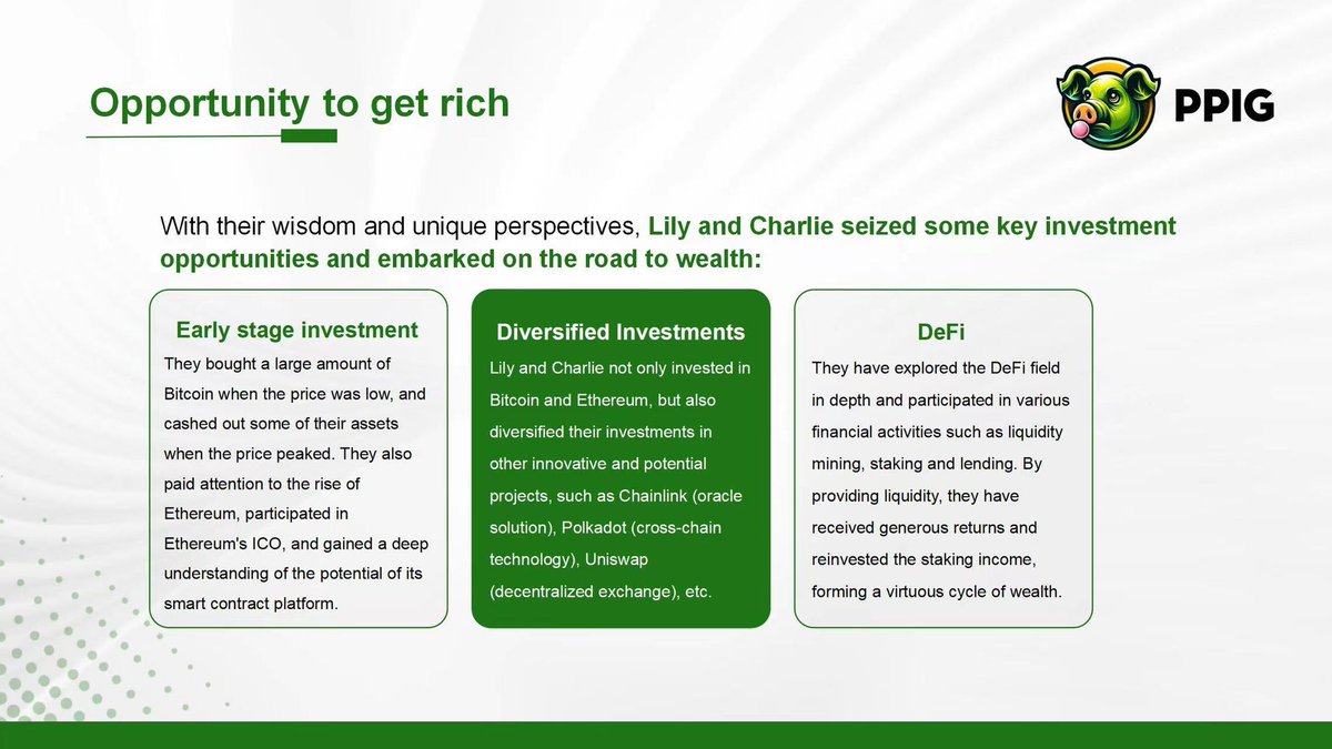 ppig_global's tweet photo. Welcome to Charlie and Lily's MeMe Kingdom! Join hands with Singapore Capital to write the legend of MeMe!

#PPIG #Blockchain #MemeCoin #Decentralization #Ignite #Web3 https://t.co/r0Eueml5Ln