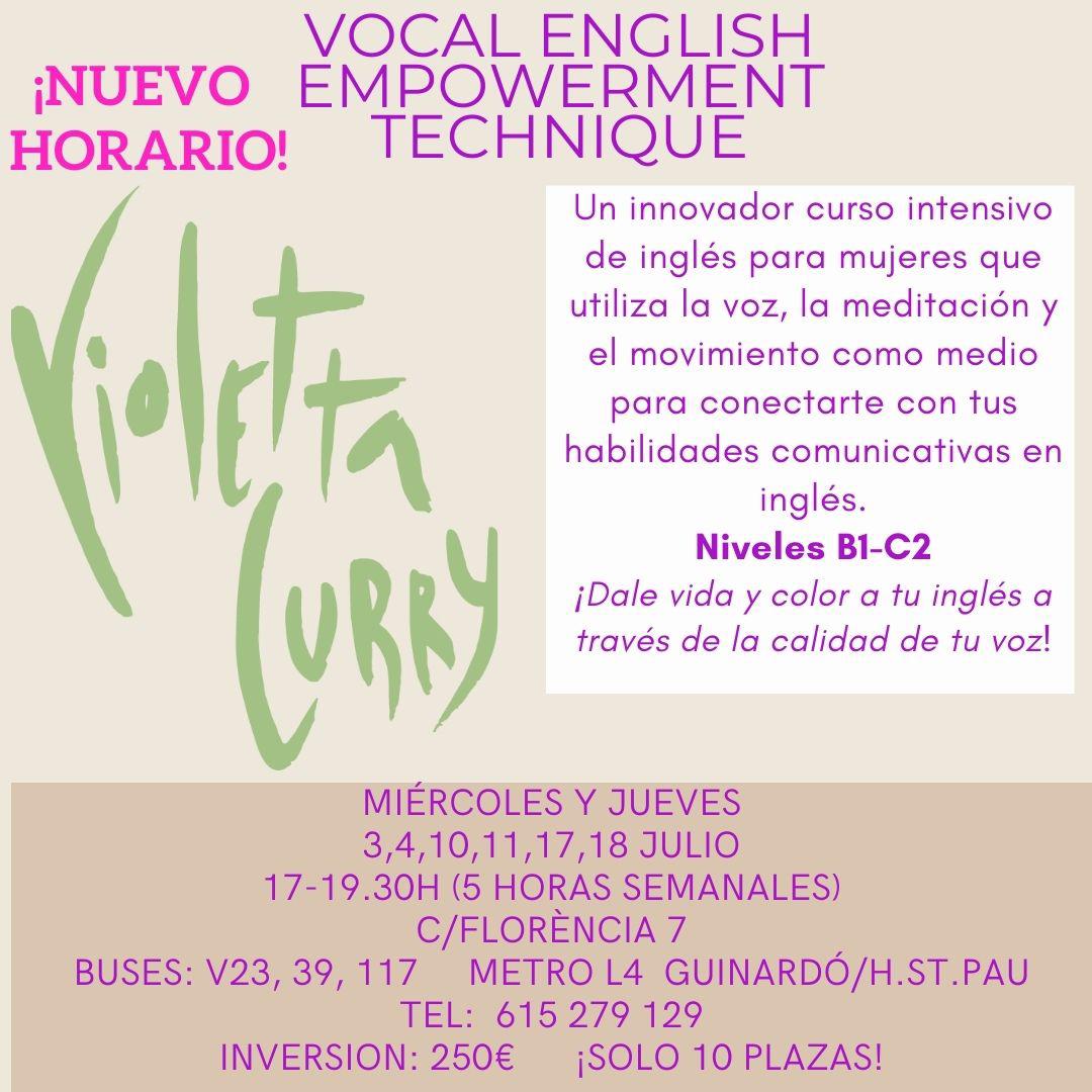 serropa's tweet photo. Vocal English emporwerment technique
Innovador curso de inglés (profesora nativa) https://t.co/0Ohz3zyxAv