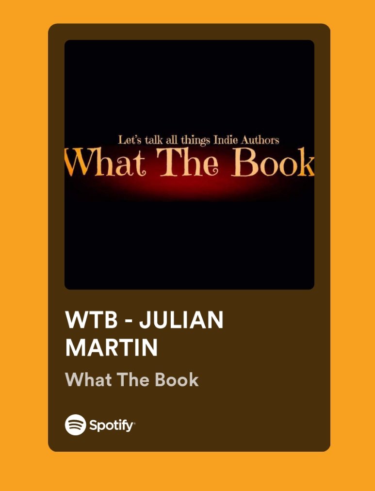 #bookers

This weekend we sat and talked to the talented author <a href="/JMartinAuthor1/">Julian Martin</a>

Listen here
shorturl.at/o512c

Hosted by 
@maladjustined
<a href="/TheCleftonTwain/">Sean R. Frazier, Author</a>
<a href="/DzintraSullivan/">Dzintra - Author</a>