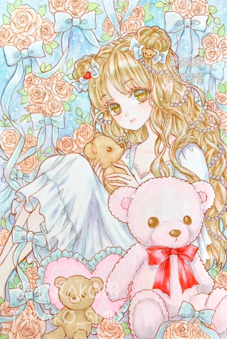 #ローズの日#薔薇の日お気に入りの子たちです#私の作品が貴方に響くといいな 