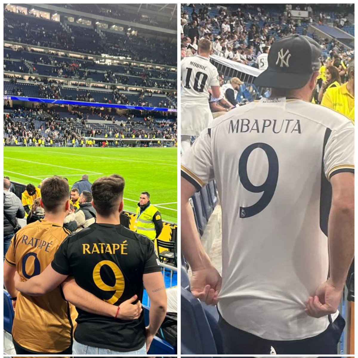 Hace no mucho los madridistas tenían estas camisetas, hoy Mbappe es el mejor del mundo, que rápido olvidan, que afición más arrastrada