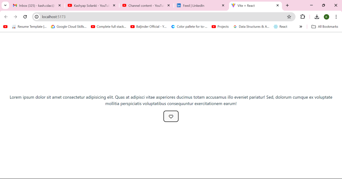 Kash97_Tech's tweet photo. In this video of Day 7 React Journey I Showcase What state is and how to use it, How state can be used to re-render the UI, An explanation of the useState() method.
Watch Full Video Here: https://t.co/0cZ0hHY0rV
#react #webdevelopment #coding #webdev #developer #reactstate https://t.co/0wDErCsDHW