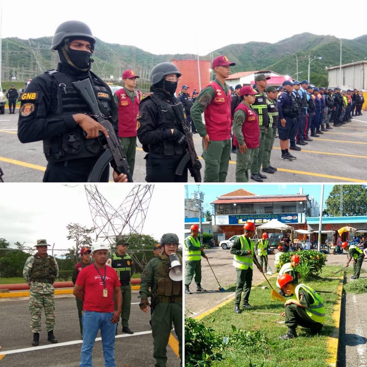 #AsíLoDijo || GJ <a href="/dhernandezlarez/">GJ. Domingo Hernández Lárez</a> #FANB participando activamente en el desarrollo nacional ! 
FANB desde 1810, factor de armonía y progreso !

#IntegrarEsVencer 
#LikePaNicolás