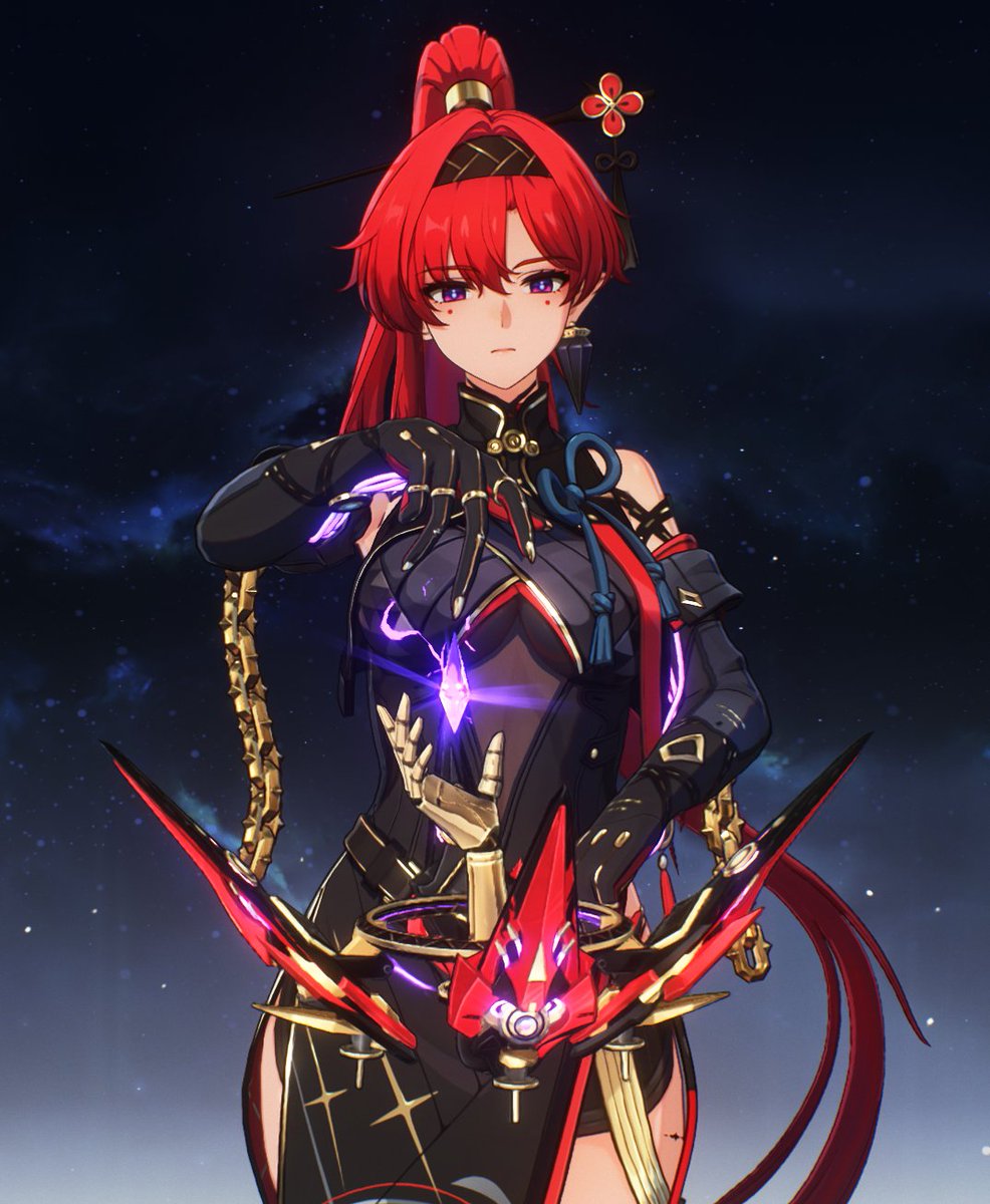 Yinlin and Her Exclusive Weapon
❤️ For her to come home.
🔁 For Good Luck, Surely!
Yinlin comes out June 6th 10:00 UTC+8 
(June 5th 7:00PM PST) Are you ready?