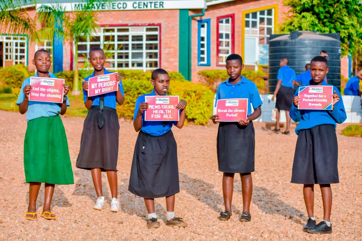 1/3 
🩸In celebration of #MHDay24, we had the privilege of visiting GS Musave in <a href="/GasaboDistrict/">Gasabo District</a>. We distributed menstrual health materials and taught girls how to manage their periods, empowering them to feel confident and stay in school. #EndPeriodPoverty #PeriodFriendlyRwanda