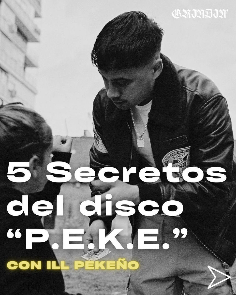 GRINDIN_Radio's tweet image. 💿 LANZAMIENTO: “P.E.K.E.”

5 Secretos y curiosidades, contadas por el propio @Pekeuno1 sobre su nuevo álbum: