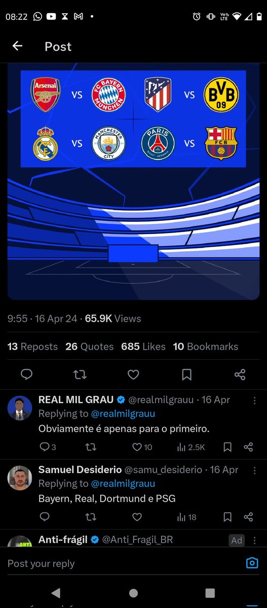 samu_desiderio's tweet photo. @realmilgrauu E isso aqui? Até hoje nada https://t.co/RMKMENGzI6