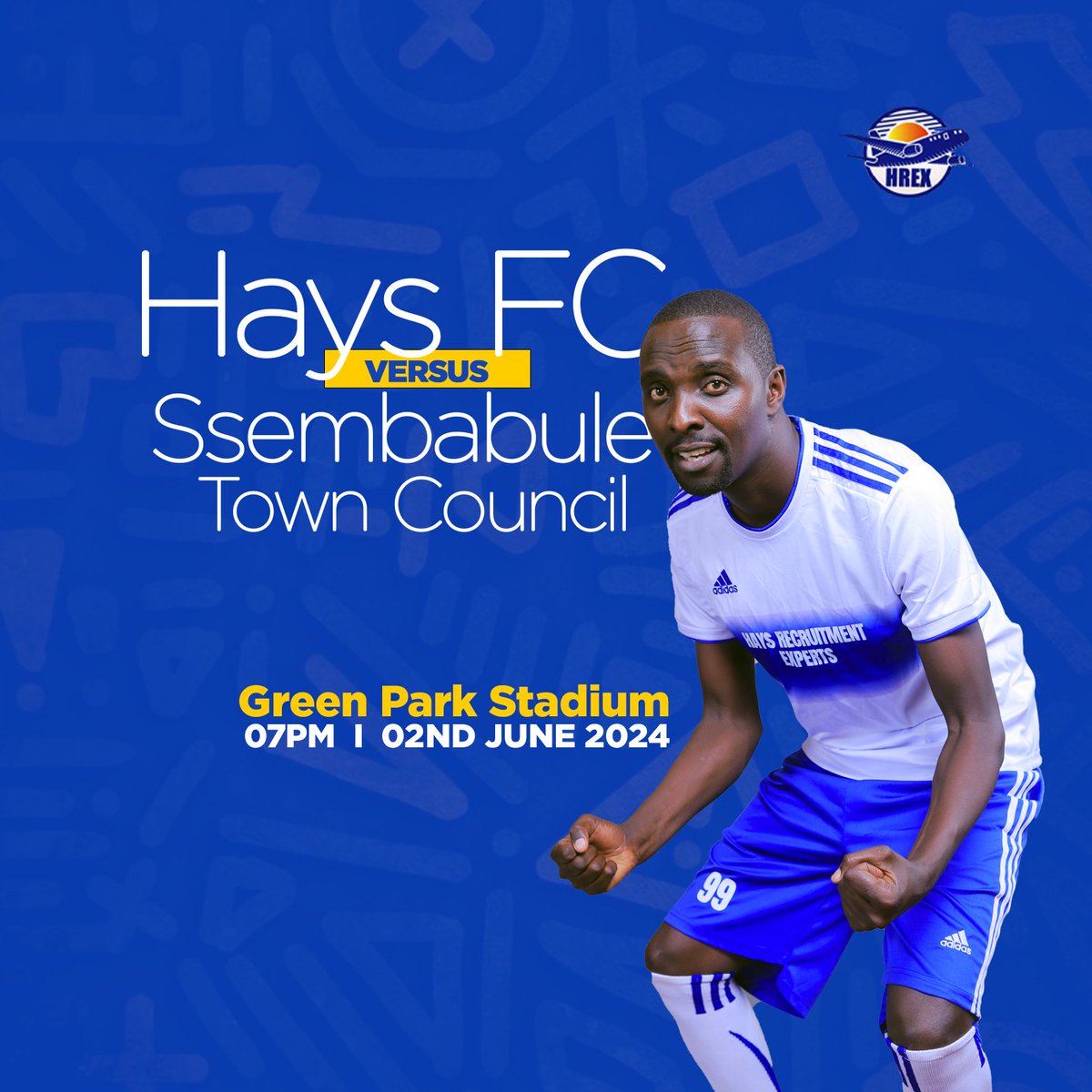 HaysUganda's tweet photo. MATCHDAY

🆚 Sembabule Town Council
🏟️ @greenparkug
🏆 Friendly
⏰ 7.00pm EAT
Greetings 
#MadeToBeBold
#GoHaysGoBetter https://t.co/p40ZZtPnnR