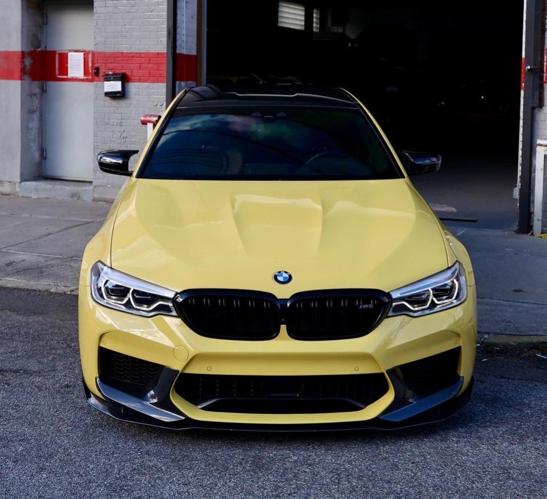 BMW M5 Competition Spec'd in Dakar Yellow 💛