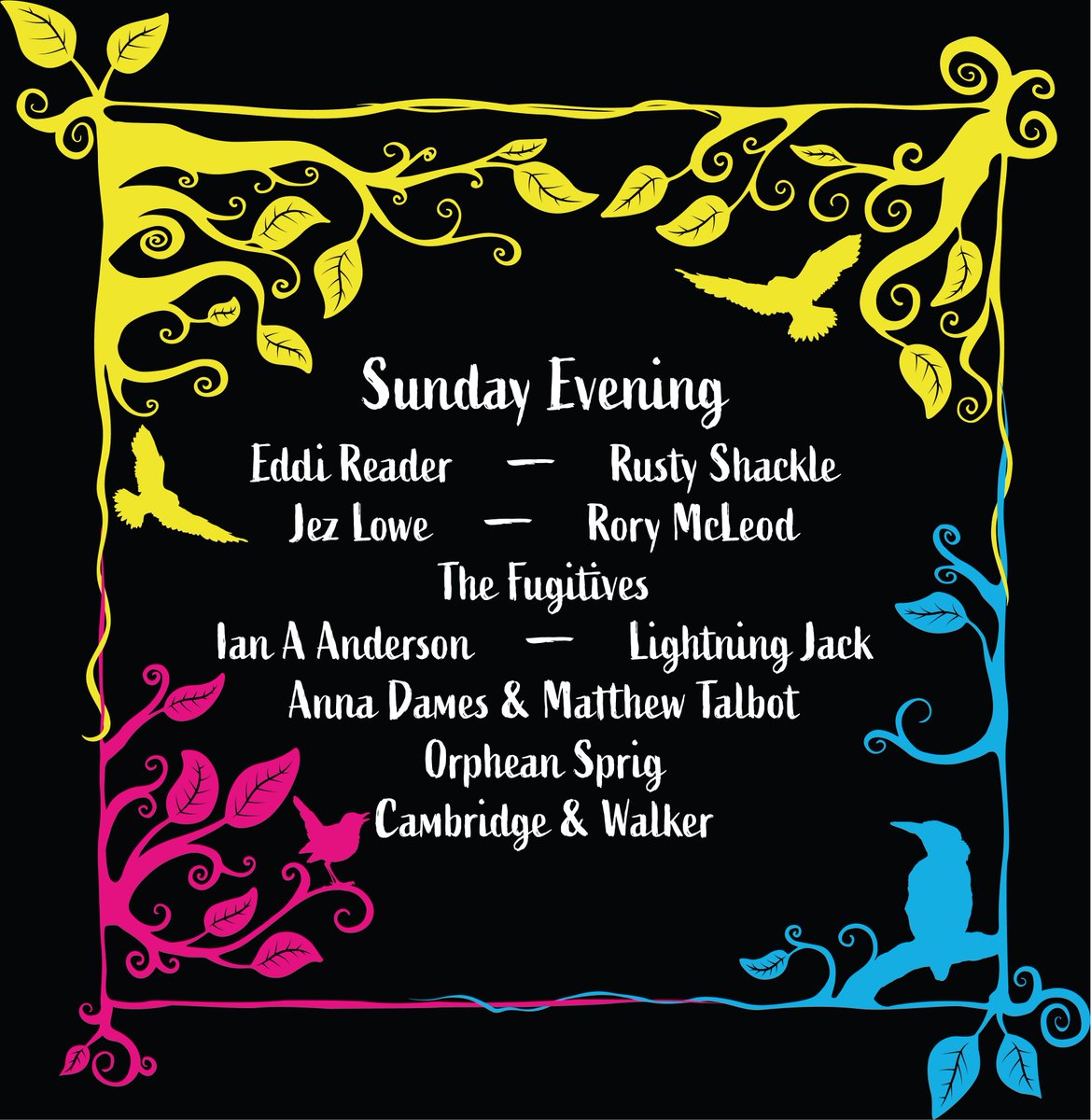 Ely Folk Festival (@elyfolk) on Twitter photo Sunday! £60 ticket: elyfolkfestival.co.uk/tickets/ <a href="/eddireadernews/">Eddi Reader News</a> <a href="/RustyShackleUK/">Rusty Shackle</a> Jez Lowe <a href="/boohewerdine/">Boo Hewerdine</a> @BrooksRedGuitar <a href="/fugitivesmusic/">The Fugitives</a> @nickparkermus Nick Parker <a href="/DavidGibb/">David Gibb</a> <a href="/StumpyOak/">Stumpy Oak</a> KEGS Rory McLeod Ian A Anderson Cambridge and Walker Orphean Sprig Anna Dames & Matthew Talbot! Sunday! £60 ticket: elyfolkfestival.co.uk/tickets/ <a href="/eddireadernews/">Eddi Reader News</a> <a href="/RustyShackleUK/">Rusty Shackle</a> Jez Lowe <a href="/boohewerdine/">Boo Hewerdine</a> @BrooksRedGuitar <a href="/fugitivesmusic/">The Fugitives</a> @nickparkermus Nick Parker <a href="/DavidGibb/">David Gibb</a> <a href="/StumpyOak/">Stumpy Oak</a> KEGS Rory McLeod Ian A Anderson Cambridge and Walker Orphean Sprig Anna Dames & Matthew Talbot!