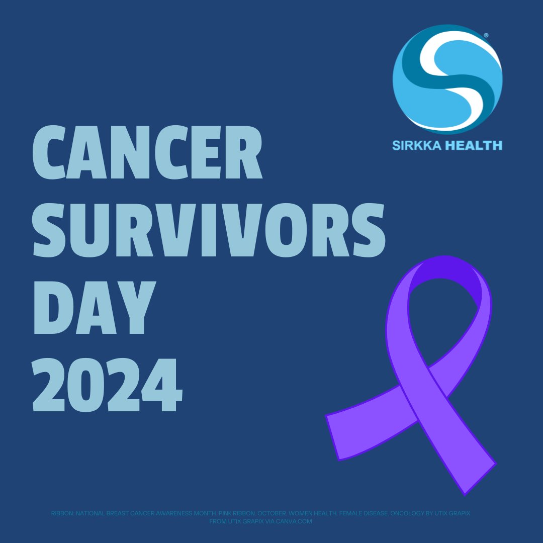 Cancer Survivors Day is a special occasion dedicated to celebrating those who have survived cancer.

#CancerSurvivorsDay #CancerAwareness #SupportCancerResearch #Sirkkahealth #digitalmarketplace