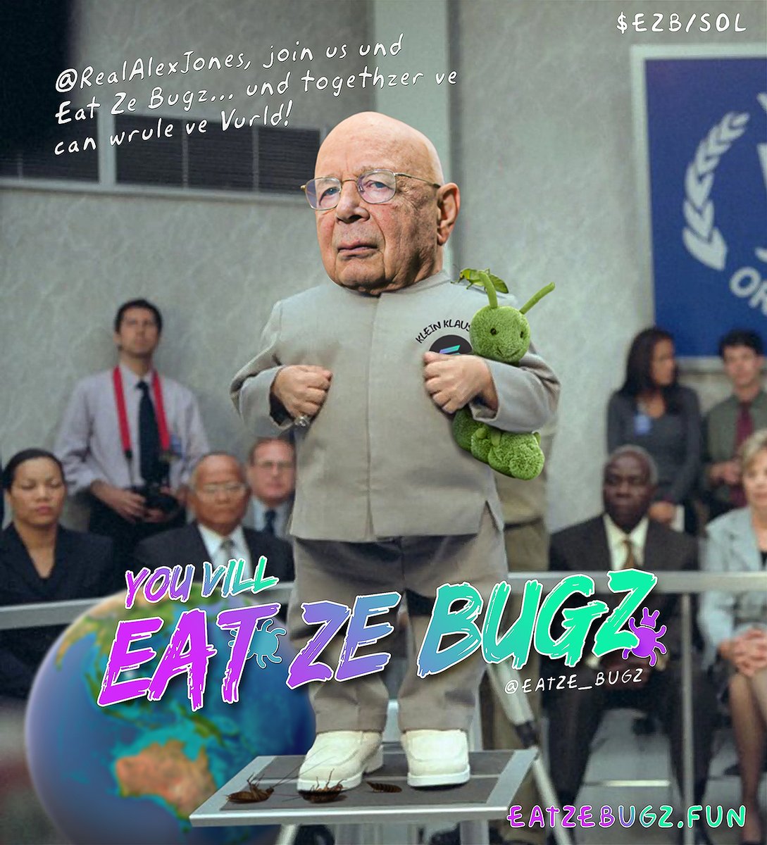tcvpav's tweet photo. @RealAlexJones I feel your struggle, stop ze resistance... join us... EatZeBugz!🦗🤝🌎
https://t.co/VjcjWp2BIF
#EatZeBugz #JoinZeTeam #JoinZeFeast $EZB https://t.co/4bjDRbq7ZO