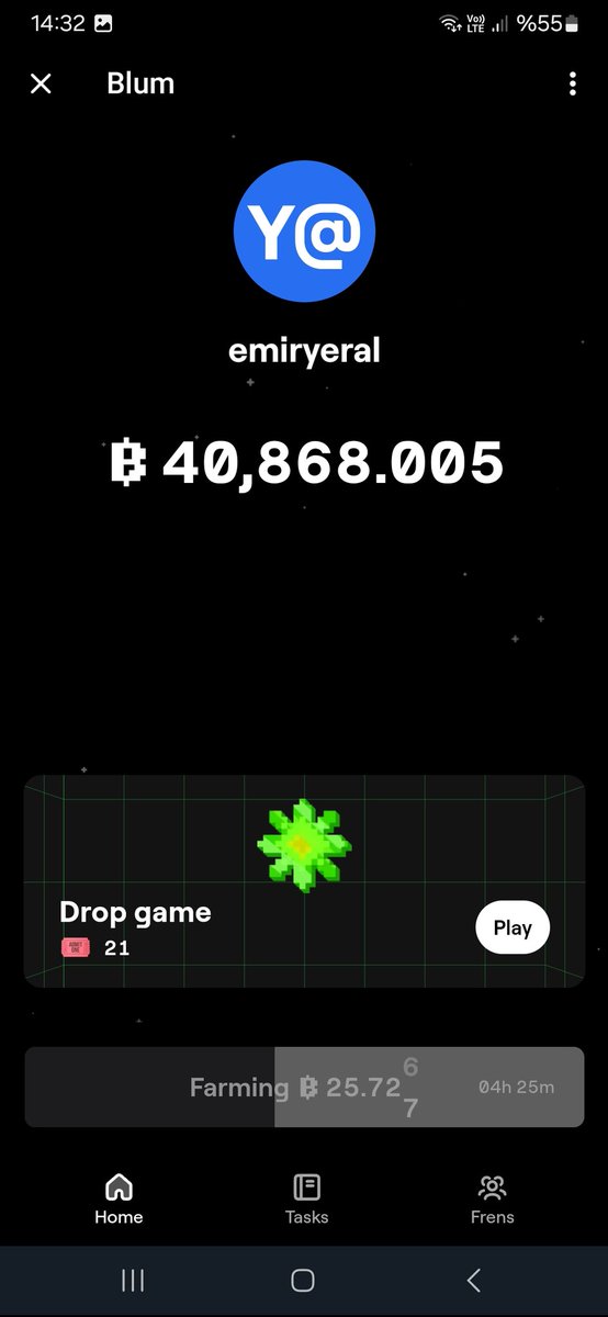 Telegram kullanıpta hala $BLUM  AirDrop’una katılmayanlar çok pişman olacak! 
Günde 3-4 defa girerek bir ayda En az 1.000$ kazanırız diye tahmin ediyorum.

Hemen gelin arkadaşlar:

Link ; t.me/BlumCryptoBot/…