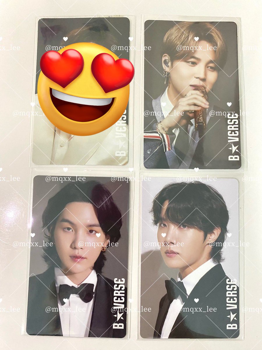 mqxx_lee's tweet photo. ขออนุญาตส่งต่อ การ์ด BTS B★VERSE
ราคารวมซองซิป+เข็มกลัดค่ะ
- JH : 220 รส.
- JM : 300 รส.
- SG : 320 รส.
สนใจทักdm.มาขอดูรายละเอียดเพิ่มเติมได้นะคะ🙇🏻♀️🤍🤍🤍
#BTS #Bstarverse #Bstarversethailand #ตลาดนัดบังทัน #ตลาดรถไฟบังทัน #การ์ดบังทัน #ปล่อยของสะสมบังทัน https://t.co/oEh8cuEsXX