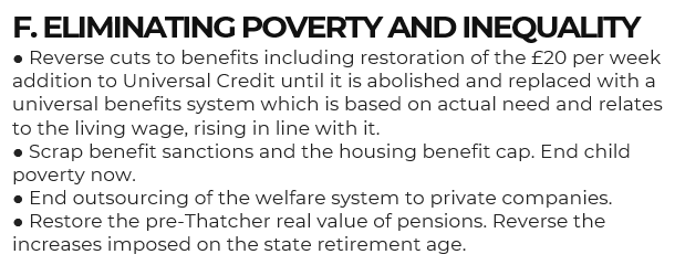 𝗧𝗨𝗦𝗖 𝗚𝗲𝗻𝗲𝗿𝗮𝗹 𝗘𝗹𝗲𝗰𝘁𝗶𝗼𝗻 𝗣𝗿𝗼𝗴𝗿𝗮𝗺𝗺𝗲 𝗗𝗮𝘆 𝟲 
10-day summary of the minimum policies all #TUSC candidates support.  If you want to support an anti-austerity and anti-war electoral challenge, get in touch:  bit.ly/TUSC-Join 
bit.ly/TUSC-Donate