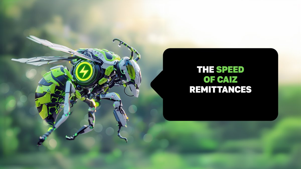 Caizcoin's tweet photo. ⚡ Fast Transfers, Faster Lives with Caiz! Our blockchain will make international remittances nearly instantaneous, drastically reducing transfer times. Support family or settle business transactions without delay. Speed up your remittances with Caiz. #SpeedyService #CaizTech https://t.co/iDWTOkKfW5