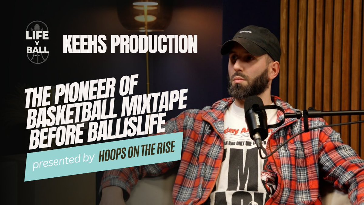 hoopsontherise's tweet photo. Episode 2 is out! ⏳🎙️ The pioneer of basketball mixtape BEFORE Ballislife! Life After Ball EP2 w/ Keehs Production aka The Artrepreneur
https://t.co/NV3YTXSN7S https://t.co/8CCWTEfCW0