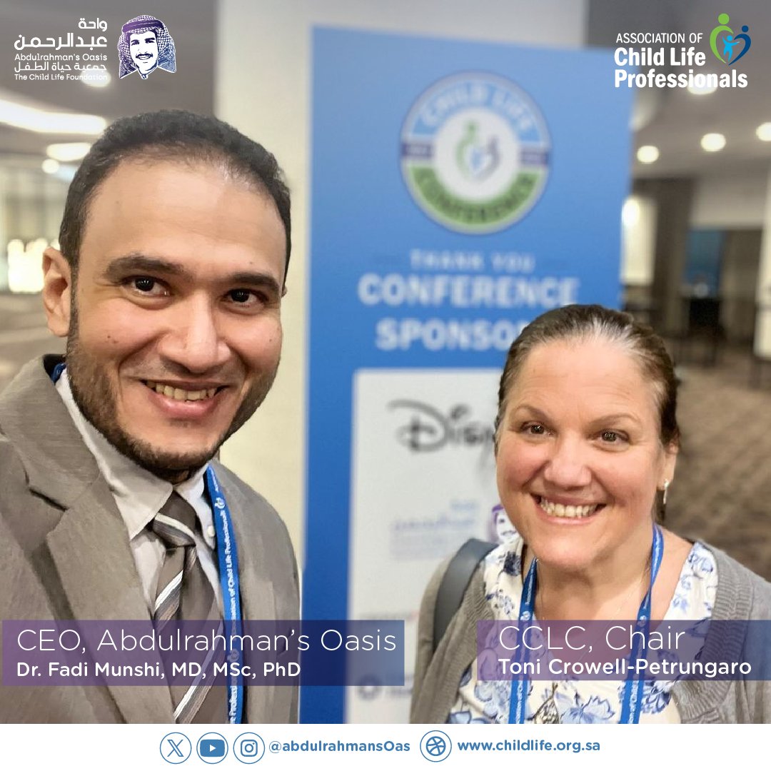 AbdulrahmansOas's tweet photo. لقاء المدير التنفيذي لجمعية حياة الطفل الدكتور فادي منشي مع قيادات هيئة تصنيف مختصي حياة الطفل والمنظمة الأمريكية لمختصي حياة الطفل لبحث أوجه التعاون المشترك
#childlifeconference
#childlife
#childlifespecialist
#conference2024 https://t.co/xj49EIDkXk