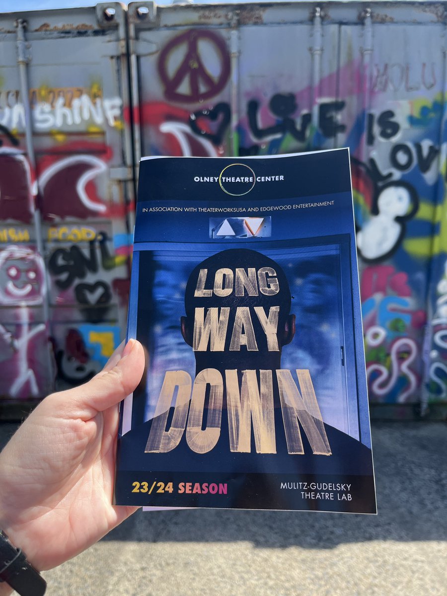The incredible stage production of Long Way Down at <a href="/OlneyTheatre/">Olney Theatre Center</a> is going places!! And I’ll definitely be going again if anyone wants to join