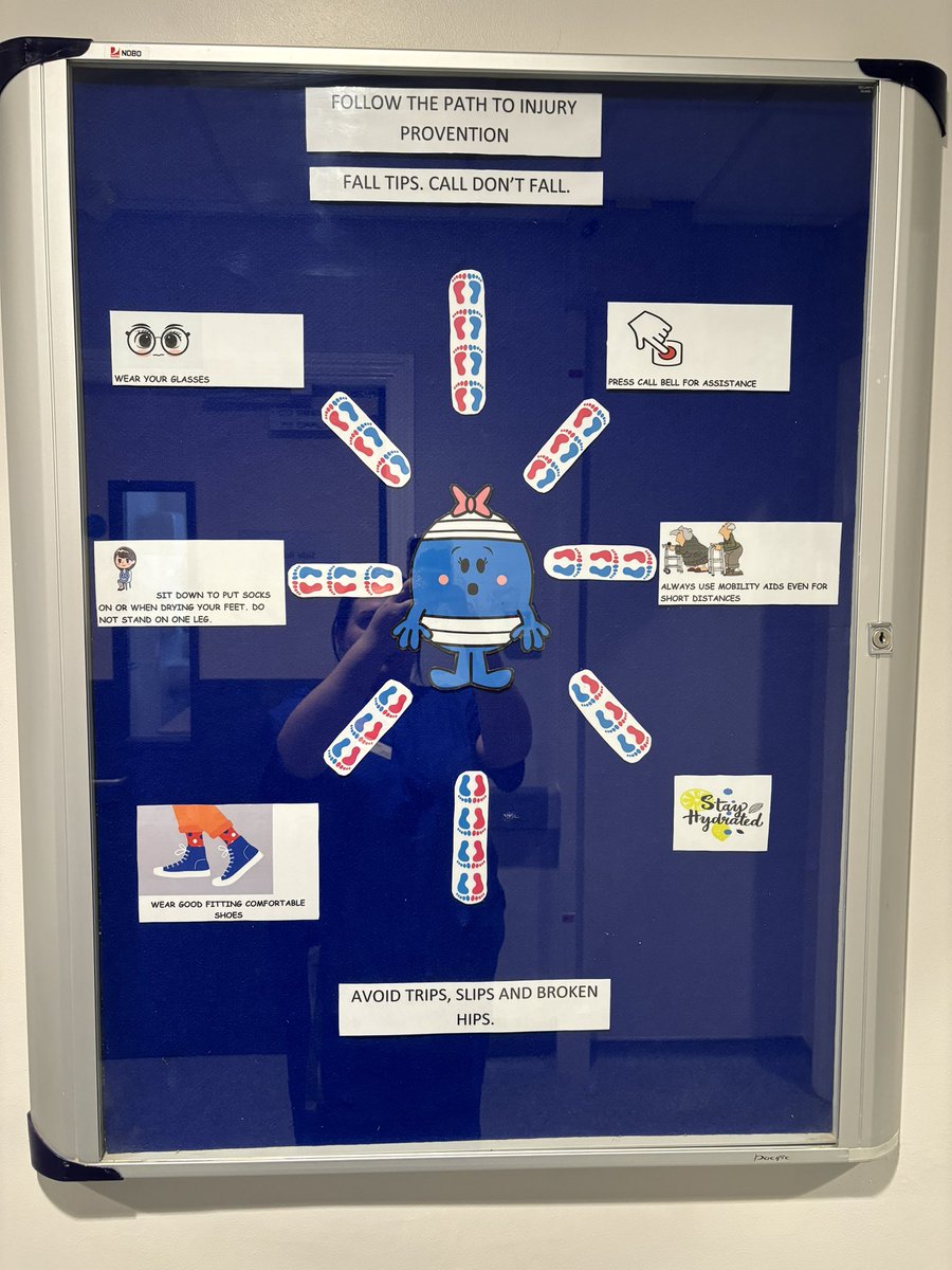 AMU1Bradford (@amu1bradford) on Twitter photo Now that we are back on ward 1 we are filling our display boards starting with falls prevention! Big thank you to our admin Lisa for creating this to prevent falls on AMU1 #ReduceFalls #FallsPrevention
<a href="/melstack04/">Melanie Stack</a> <a href="/CharlotteG56279/">Charlotte Gannaway</a> Now that we are back on ward 1 we are filling our display boards starting with falls prevention! Big thank you to our admin Lisa for creating this to prevent falls on AMU1 #ReduceFalls #FallsPrevention
<a href="/melstack04/">Melanie Stack</a> <a href="/CharlotteG56279/">Charlotte Gannaway</a>