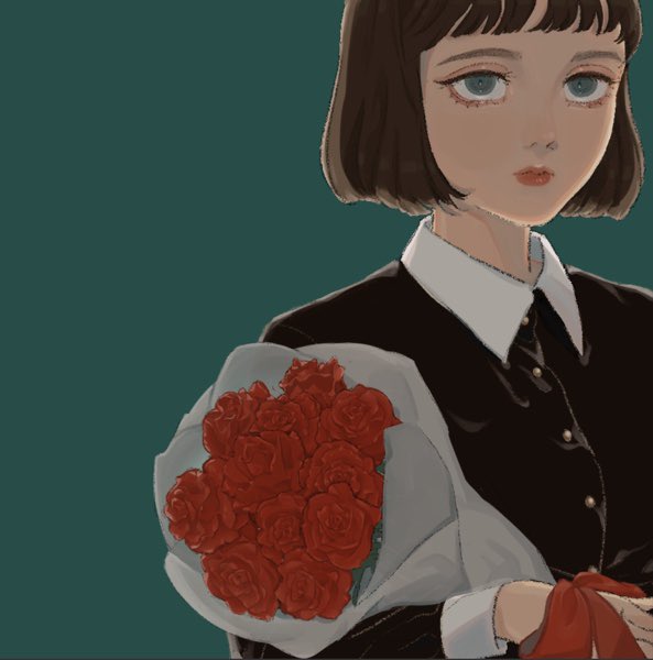 「bouquet red flower」 illustration images(Latest)