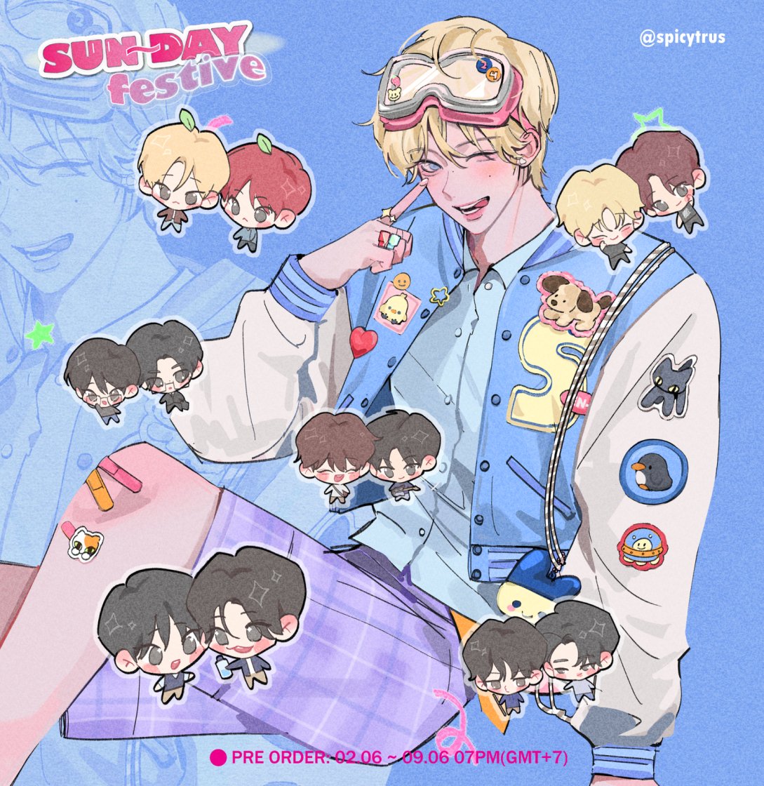 spicytrus's tweet photo. ★𝒮𝓊𝓃-𝒟𝒶𝓎 𝐹𝑒𝓈𝓉𝒾𝓋𝑒★🎉
— Sunoo 2024 Birthday Merch

📅PO PERIOD: 2/6-9/6 (19.00 WIB/GMT+7)
(catalogue below)

pre order: https://t.co/zrhwVikaYI https://t.co/RnyIWGZFhh