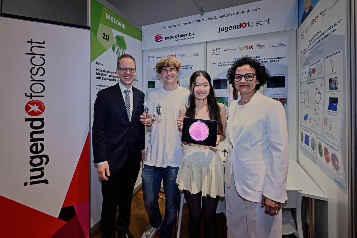 Die Bundessiegerinnen und Bundessieger des 59. Bundeswettbewerbs Jugend forscht stehen fest! 
Wie gratulieren allen Jungforschenden zu einer herausragenden Leistung!
Zur Pressemitteilung: 
jugend-forscht.de/presse/pressem…