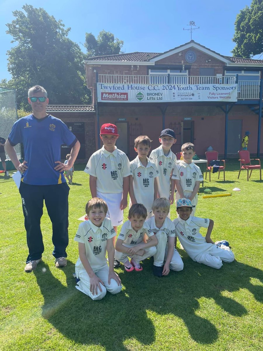 TwyfordHouseCC's tweet photo. An amazing first game for our under 9 team this morning vs @DownendCricket 

With 5 debuts, and only 3 players who have played for THCC in the previous season. 

Thanks to Downend for a great game, played in a wonderful spirit 🏏 https://t.co/COBggyyRR5
