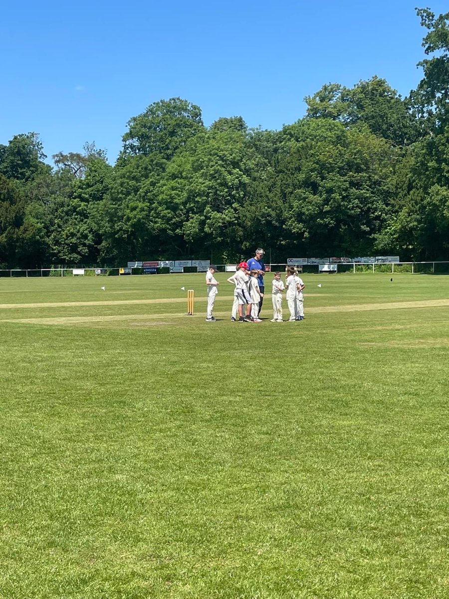 TwyfordHouseCC's tweet photo. An amazing first game for our under 9 team this morning vs @DownendCricket 

With 5 debuts, and only 3 players who have played for THCC in the previous season. 

Thanks to Downend for a great game, played in a wonderful spirit 🏏 https://t.co/COBggyyRR5