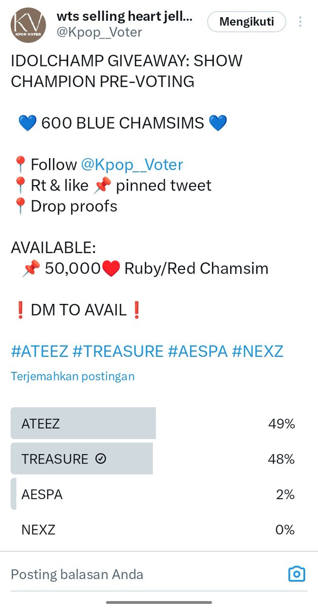 ayileyy's tweet photo. @Kpop__Voter #TREASURE https://t.co/LjPR6cUT4s