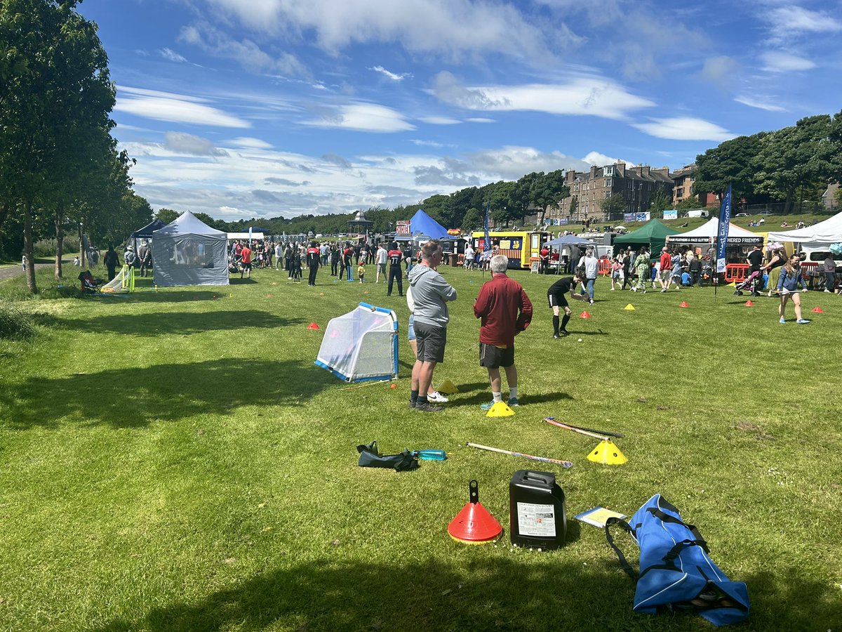 The sun is shining and we have cricket and hockey to try at todays WestFest. Come and say hello this afternoon 🏏🏑☀️