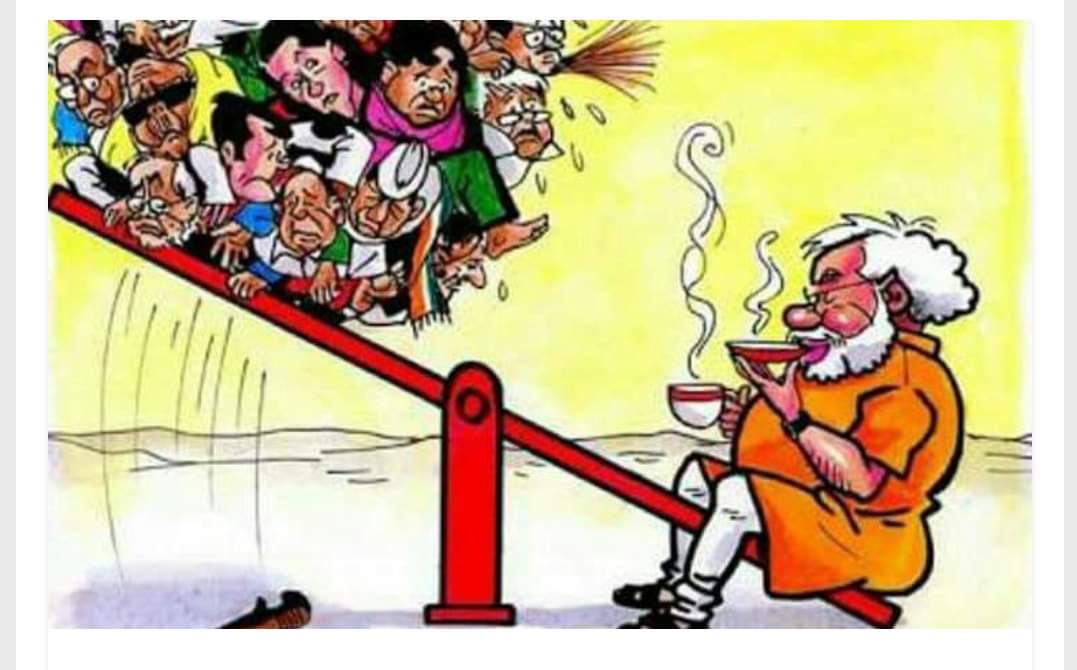 rajrucha's tweet photo. २०१४ पासून प्रत्येक निवडणुकीत हेच दृश्य आहे 🤗 #Aayenge_to_Modiji https://t.co/ndxGaIBQei