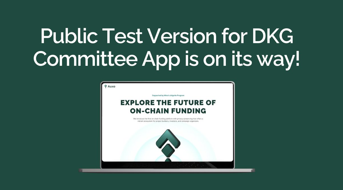 Only 1 day and 12 hours left for the <a href="/MinaProtocol/">Mina Protocol (httpz) 🪶</a>
Berkeley Upgrade! 🥳 AND 1 DAY left until the release of Auxo's Public Test Version!

Join our exclusive Discord channel to discuss  discord.gg/d42uTVKKPt. Details coming on 3rd June. See you there! #publictest