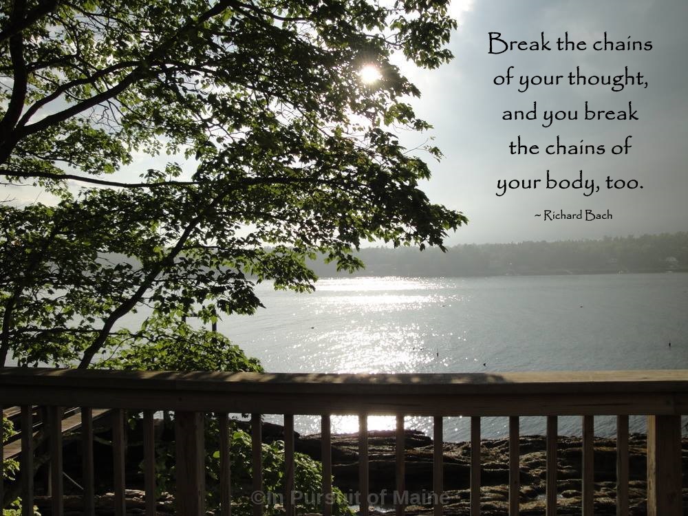PursuitofMaine's tweet photo. Good Morning, friends.  Thoughts can imprison.  Free yourself now.  You have the power. ♥️

#SundayFunday #SundayBlessings #ThoughtsCreate #Freedom #BeKind https://t.co/3UjxPS2JeE
