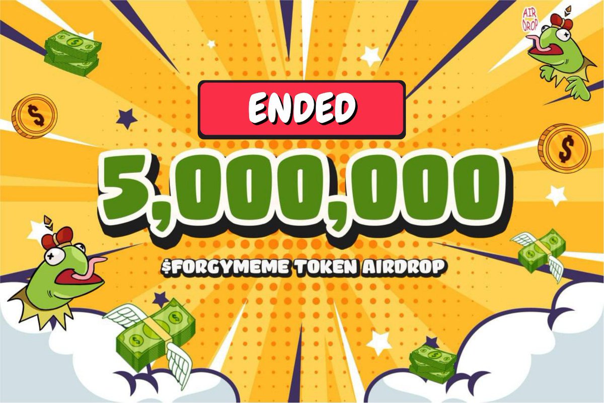 frogymemeworld's tweet photo. 🔴 FrogyMeme Airdrop Campaign Closed! 💰 5,000,000 Tokens Await Distribution!

Our #FrogyMeme Airdrop has officially ended. The list of winners will be announced soon. 💫
#airdrop #SolanaMemcoin https://t.co/zt7wA4kdhM