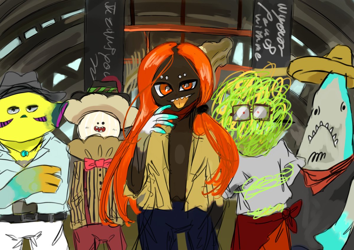 tobi350335's tweet photo. 企画絵
フロムボトム×デボン海洋博物館
#splatbandsnapshots
#Splatoonband
#FromBottom https://t.co/hveQuiBoI6