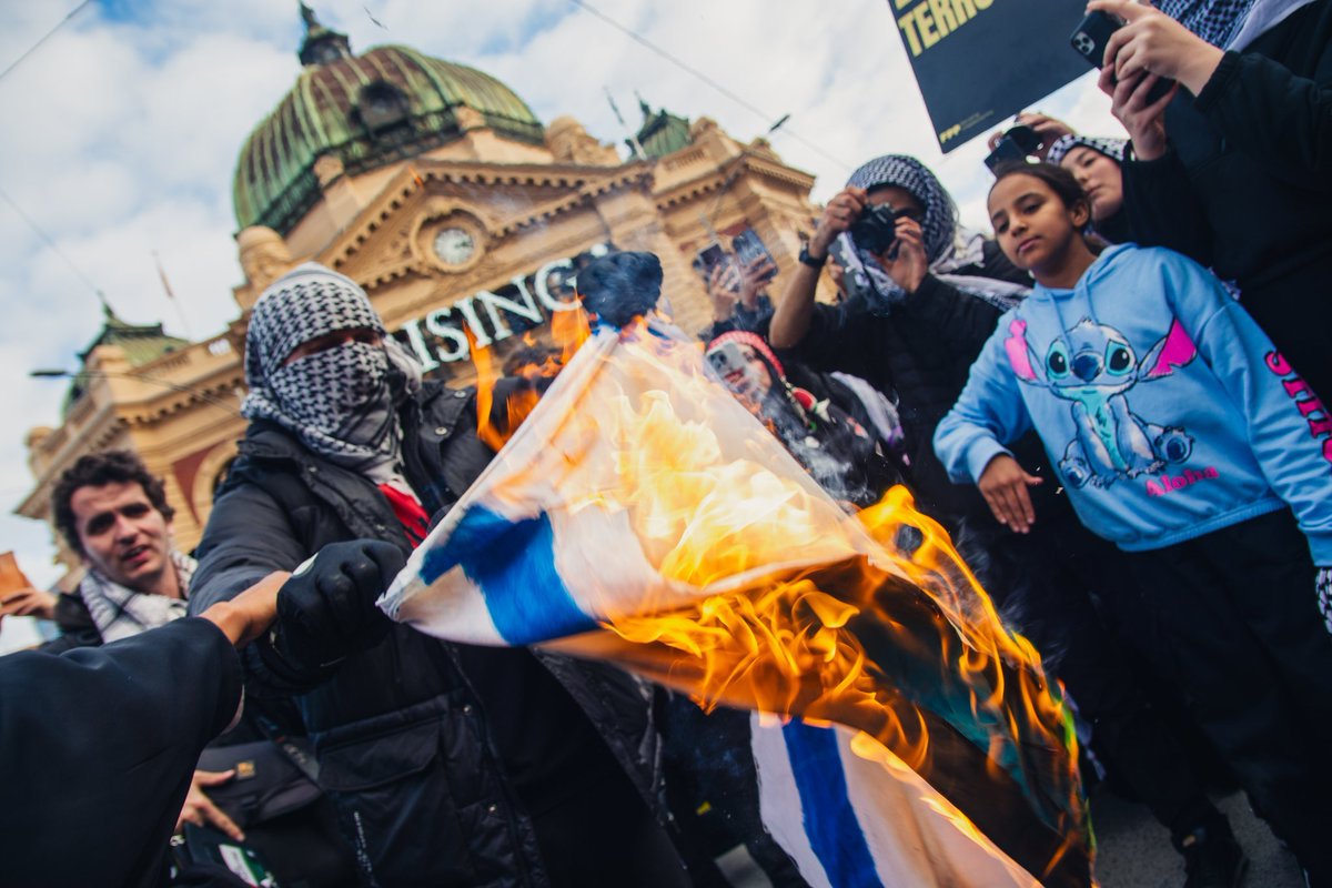 Hen Mazzig (@henmazzig) on Twitter photo Each time there is a Free Palestine protest in the world, we hear violent slogans such as:
- "There is only one solution: Intifada revolution"
- "Israel murderer"
- "From the river to the sea, Palestine will be free"
- "Resistance is justified"
- "By any means necessary"
- Each time there is a Free Palestine protest in the world, we hear violent slogans such as:
- "There is only one solution: Intifada revolution"
- "Israel murderer"
- "From the river to the sea, Palestine will be free"
- "Resistance is justified"
- "By any means necessary"
-