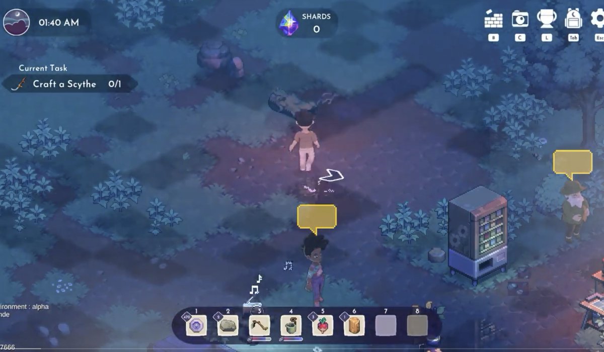 pipipilates's tweet photo. Late night walks in the metaverse hits different. So excited for my crops to finish growing!! Will you come join please @hanz95hanz, you will not regret i :D 
#Moonfrost #FarmingFest
@moonfrostgame https://t.co/7KGDRjP7Xp