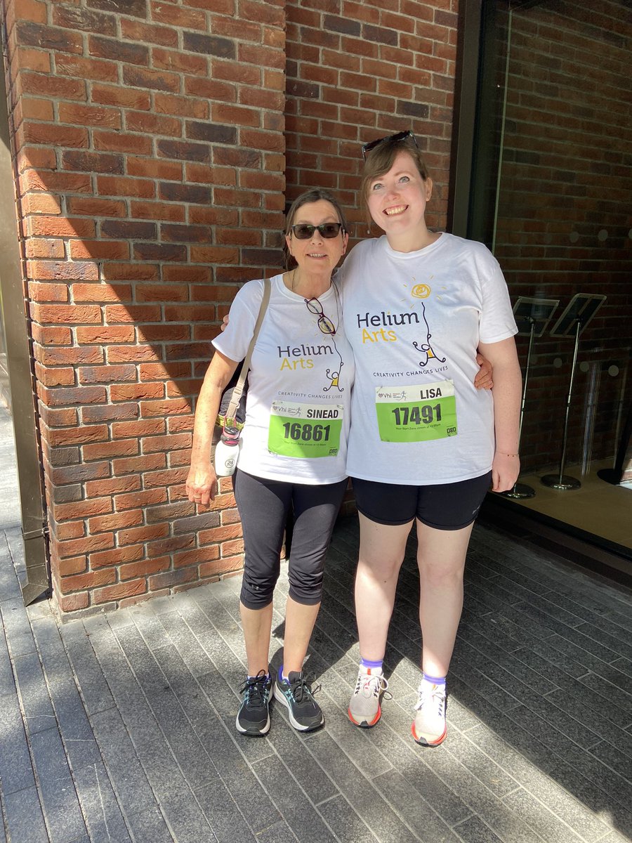 LisCally1990's tweet photo. Here we go! @VhiWMM for @HeliumArts! 🏃🏼♀️Link to support: https://t.co/BVkYh8sHVn
#vhiwmm #minimarathon #vhiwomensminimarathon #vhiwmm2024 #creativitychangeslives https://t.co/RZhUnDe4lm