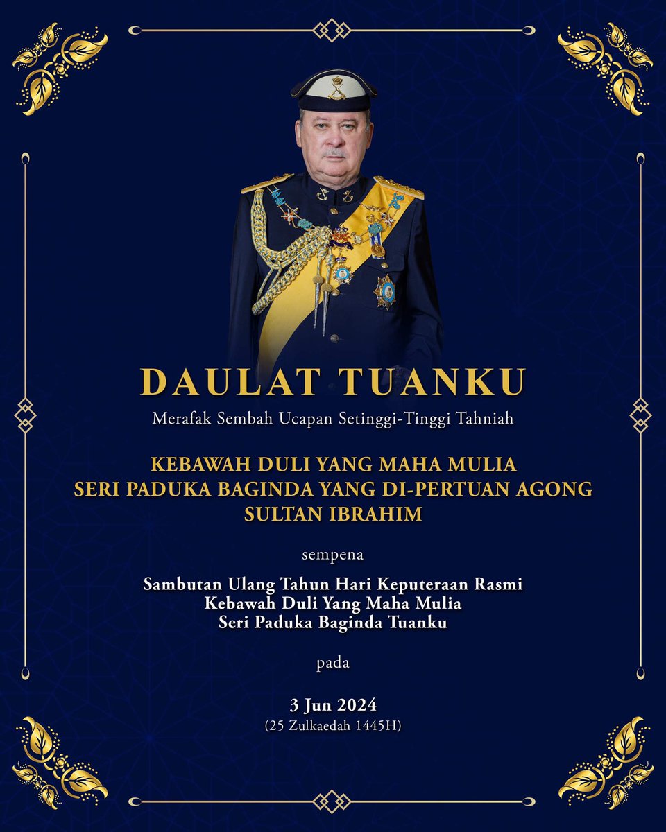 Allah Peliharakan Sultan.
Daulat Tuanku