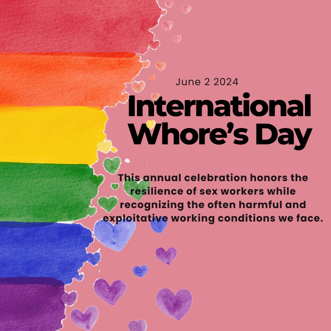 On June 2, 1975, over 100 sex workers occupied Saint-Nizier Church in Lyon, France, demanding an end to fines, stigma, police harassment, and the release of 10 imprisoned workers. June 2nd is now a day to honor sex workers globally and recognize their struggles. #SexWorkersRights