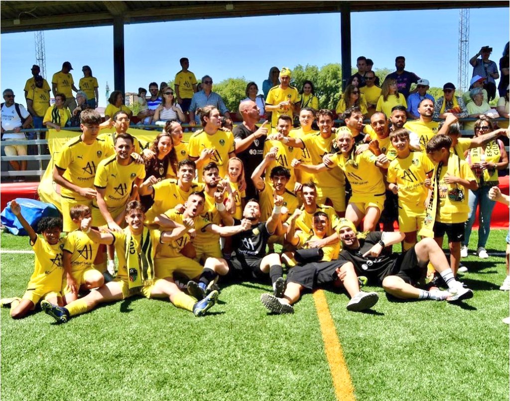 Nuestra FELICITACIÓN y ENHORABUENA para el <a href="/CiudadGetafeCF/">CiudadGetafe_oficial</a> nuevo equipo de 𝗖𝗮𝘁𝗲𝗴𝗼𝗿𝗶́𝗮 𝗣𝗿𝗲𝗳𝗲𝗿𝗲𝗻𝘁𝗲 <a href="/RFFM_oficial/">RFFM</a>

¡¡¡ GRANDES !!! 💛⚽️🔝💛⚽️🔝👏👏👏

#Getafe #Deporte #DeporteenGetafe #Fútbol