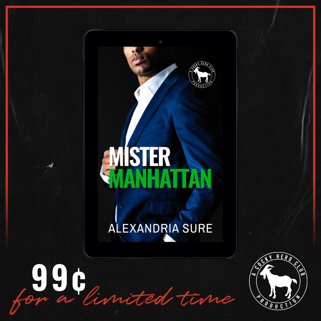 #99c  #SALE #KU “This well-written and spunky enemies-to-lovers tale by  talented author Alexandria Sure features fabulously compelling  characters. A dynamic and highly satisfying read!” Mister Manhattan by  Alexandria Sure @CockyClub amzn.to/3V9pYCK