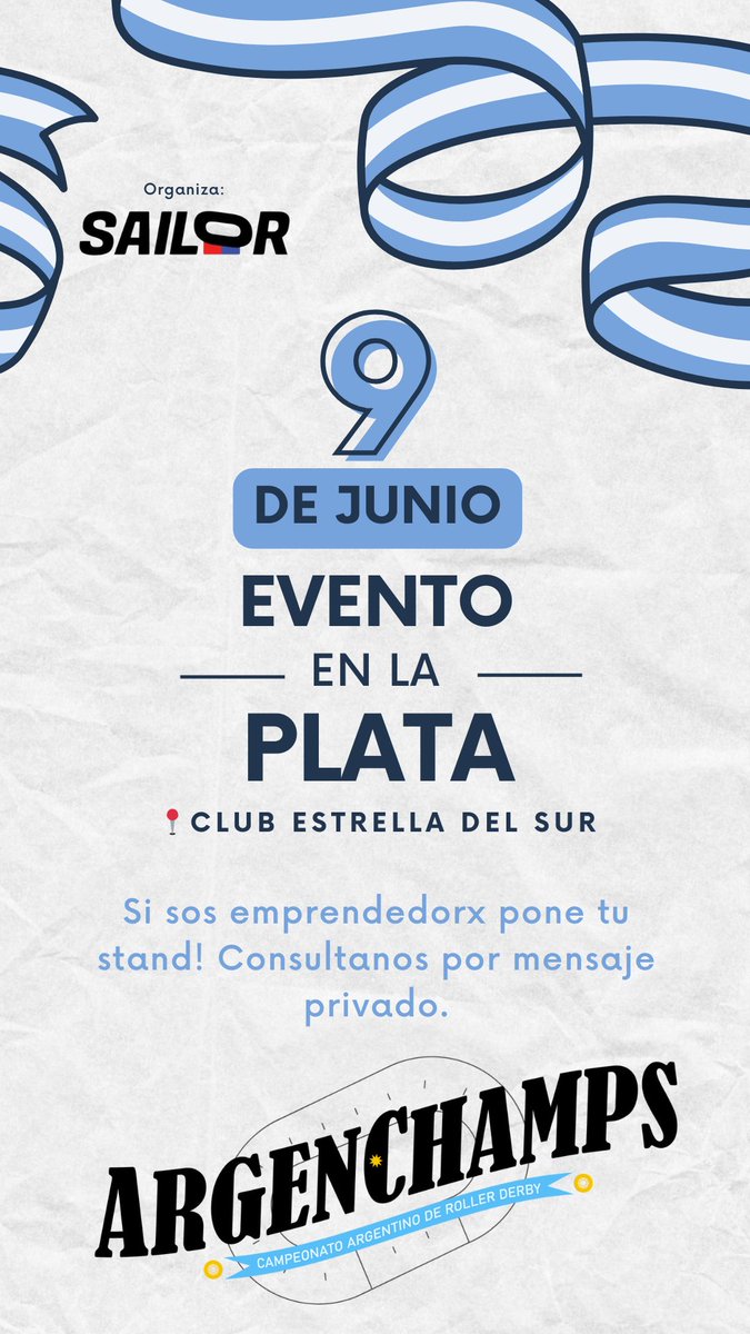 El próximo domingo hacemos evento en La Plata. Si tenes emprendimiento podes poner tu stand! Venis?
HERE WE GO