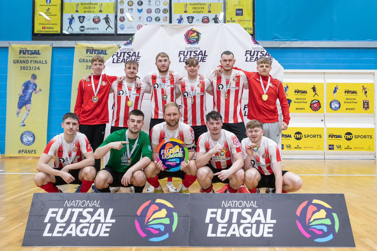 National Plate Champions | <a href="/FoLFutsal/">Sunderland FOL Futsal</a> 

Sunderland Foundation of Light win the T3.2 National Plate Final v Portsmouth.