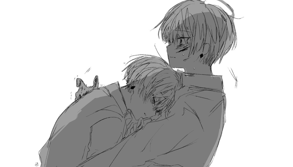 __4169's tweet photo. 俺だけが代わってやれるのに
#0909_m https://t.co/v8GZVriL52