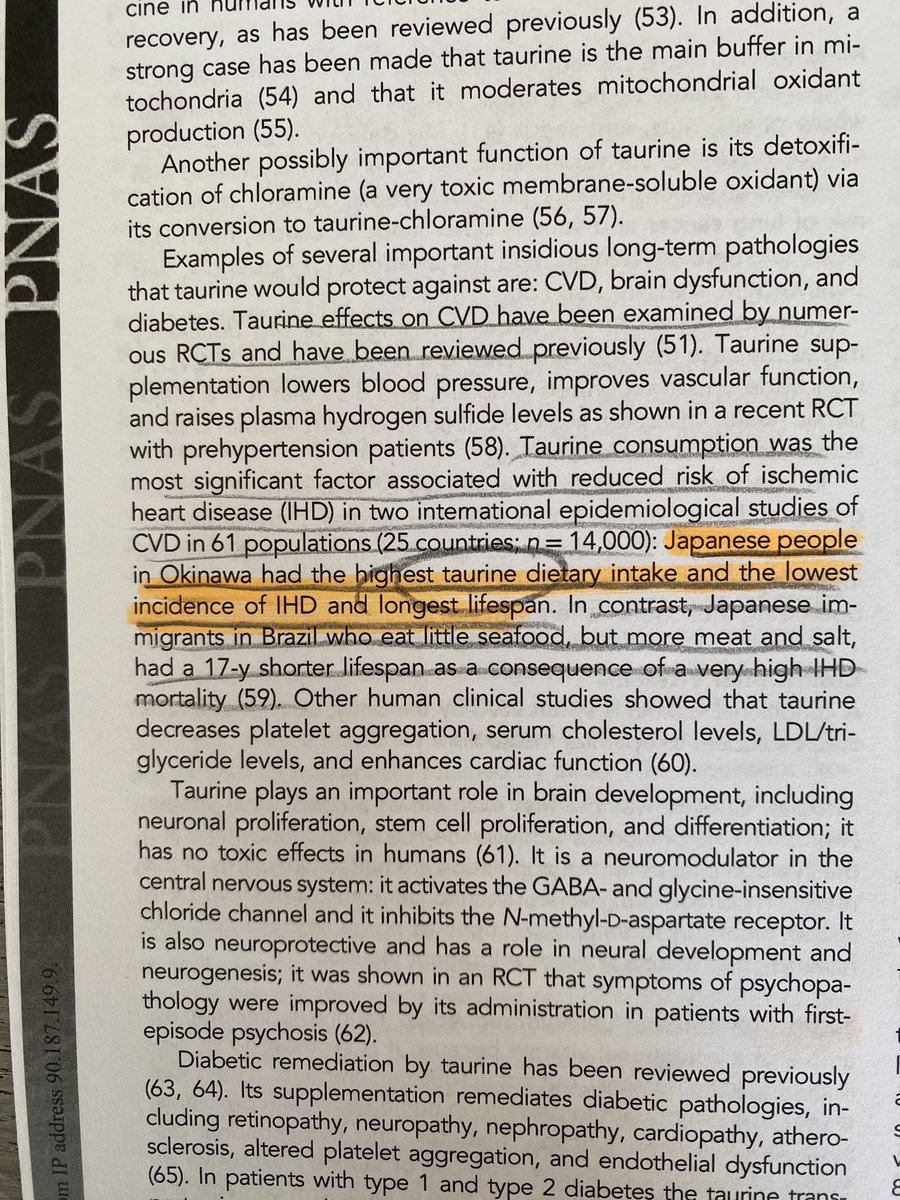 Was essen die langlebigen Okinawa-Japaner auffallend viel? Taurin! Mehr zum Anti-Aging-Potenzial im neuen Video youtu.be/wi0y7vUJIS0?si…