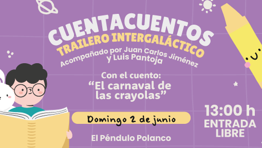 El_Pendulo's tweet photo. 🖍️¡Las #crayolas están en huelga! Aseguran que las usamos de manera dispareja y unas se sienten más explotadas que otras. Acompáñanos a escuchar este #cuento hoy 2 de junio en El Péndulo #Polanco a las 13:00 h. #Entradalibre https://t.co/jqiFoNTDa8