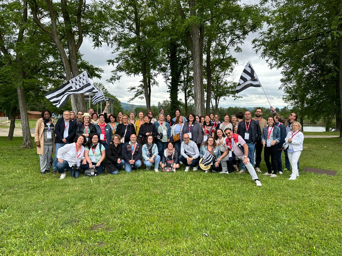 apel_35's tweet photo. Congrès national Apel à Valence, clap de fin. Une belle délégation bretonne, des présidents départements et académique investis, des experts comme @MarcelRufo  ce matin.
@ApelBretagne https://t.co/uCMyudxRwE