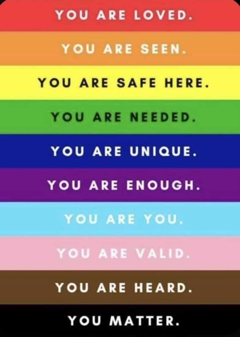 Who we are is fundamentally connected to who we love. Family, both born and chosen, is the frame on which we build our lives. As we gather throughout #pridemonth to show our support, we declare these truths for our #LGBTQ friends and family. #pride2024